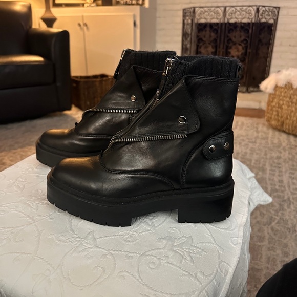 Sam Edelman Shoes - Sam Edelman Women's Linds Zipper Boots SIZE 8.5